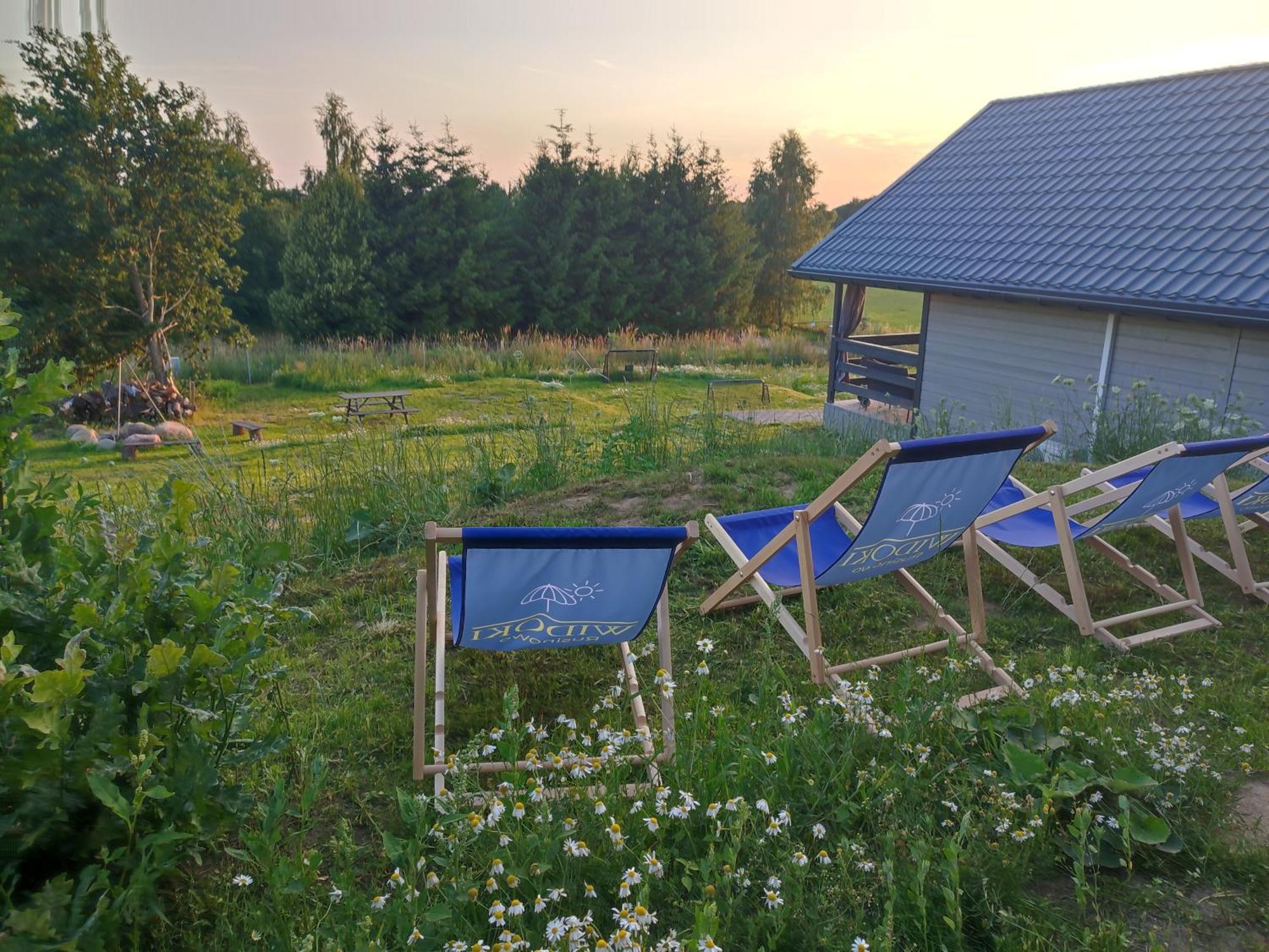 Widoki Rusinowo Domki Letniskowe Exterior foto