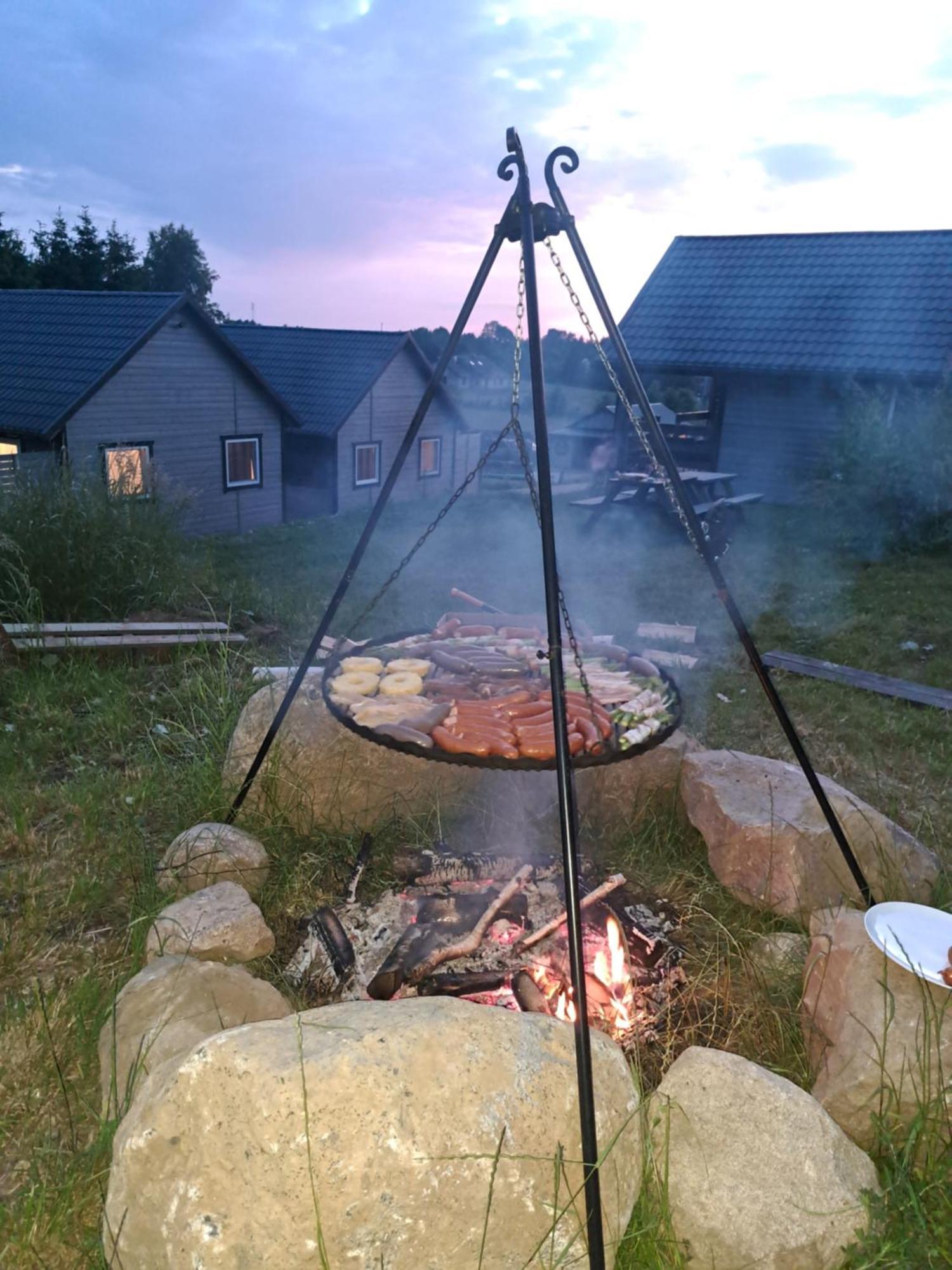 Widoki Rusinowo Domki Letniskowe Exterior foto